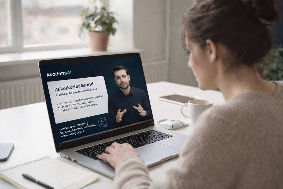 Ai-körkort för företag utbildning online
